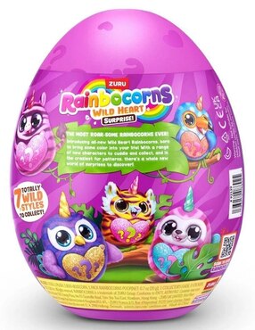 Peluche de diferentes personajes Rainbocorns Wild Heart Surprise de 20 cm