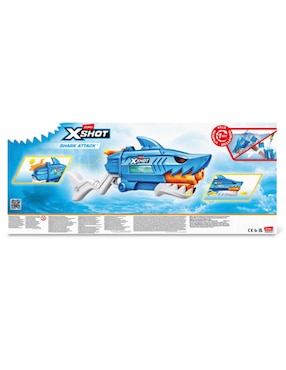 Lanzador de agua Xshot Fast Fill Shark Attack