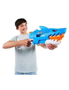 Lanzador de agua Xshot Fast Fill Shark Attack