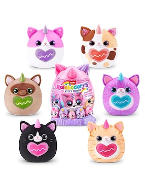 Peluche de gato unicornio Rainbocorns 31 cm