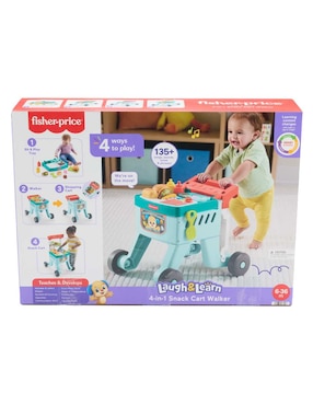 Andadera para unisex Fisher Price Ríe y Aprende