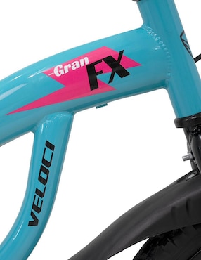 Bicicleta infantil Veloci rodada 16 unisex
