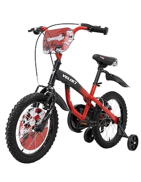 Bicicleta infantil Veloci rodada 16 unisex