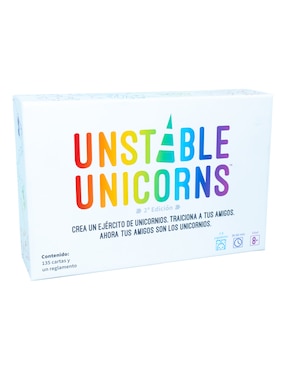 Juego de mesa estrategia Unstable Unicorns Novelty