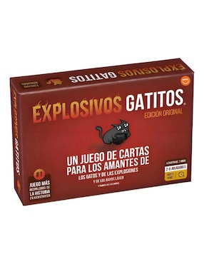 Explosivos gatitos Güish juego de mesa