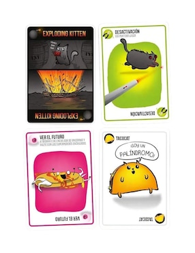 Explosivos gatitos Güish juego de mesa
