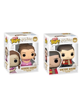 Funko Funko Bitty POP! Harry Potter Hermione Granger y Viktor Krum