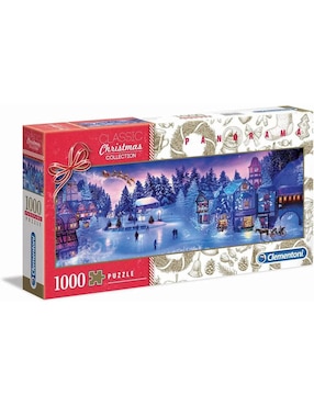 Rompecabezas Artistas Modernos Blanca Navidad Clementoni 1000 piezas