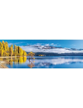 Rompecabezas paisaje wanaka's golden reflections (compact pro ecologia) Clementoni 1000 piezas