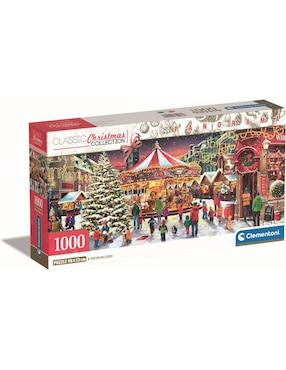 Rompecabezas Abigail williams villa en navidad (compact pro ecologia) Clementoni 1000 piezas