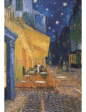 Rompecabezas Vincent Van Gogh Café Terraza (Compact Pro Ecología) Clementoni 1000 piezas