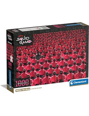 Rompecabezas Serie Squid Game Impossible (Compact Pro Ecología) Clementoni 1000 piezas