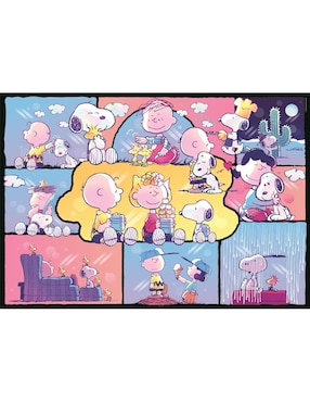 Rompecabezas Película Snoopy Peanuts Amigos (Compact Pro Ecología) Clementoni 1000 piezas