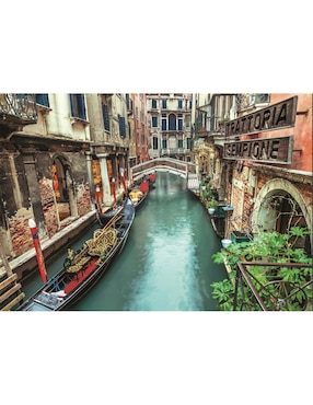 Rompecabezas Venecia Venice Canal (Compact Pro Ecología) Clementoni 1000 piezas