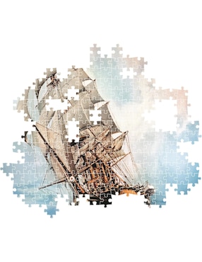 Rompecabezas Barcos Amerigo Vespucci (Compact Pro Ecología) Clementoni 1000 piezas