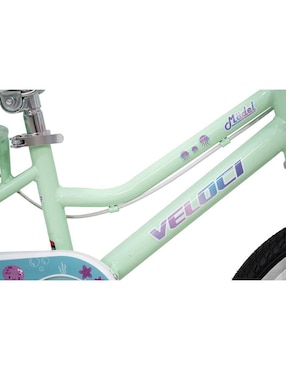 Bicicleta infantil Veloci rodada 16 para niña