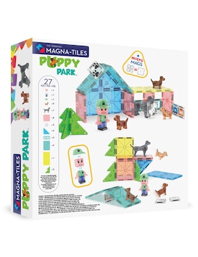 Magnatiles Magna-Tiles Puppy Park 27 pzas 252027DD