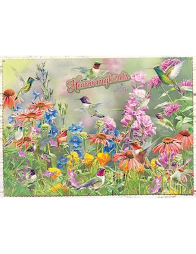 Rompecabezas Animales Hummingbirds Cobble Hill 1000 piezas