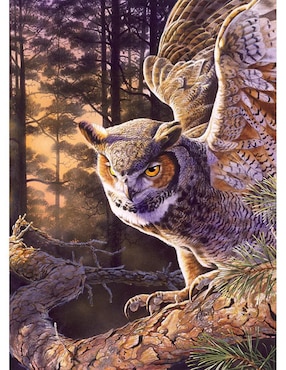 Rompecabezas Animales Cazador Nocturno Cobble Hill 1000 piezas