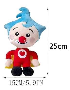Peluche de Payaso xtellar de 25 cm