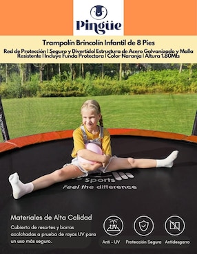 Trampolín Pingüe