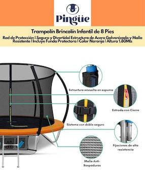 Trampolín Pingüe