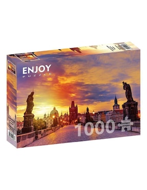 Rompecabezas Puente de Carlos Praga Enjoy Puzzle 1000 piezas