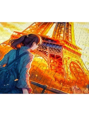 Rompecabezas Recorriendo Paris Enjoy Puzzle 1000 piezas