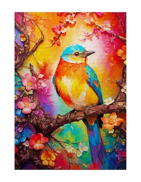 Rompecabezas Animales Pajarito de colores Enjoy Puzzle 1000 piezas