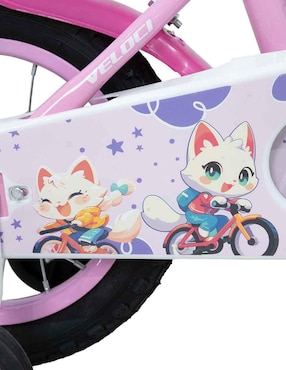 Bicicleta infantil Veloci rodada 12 para niña