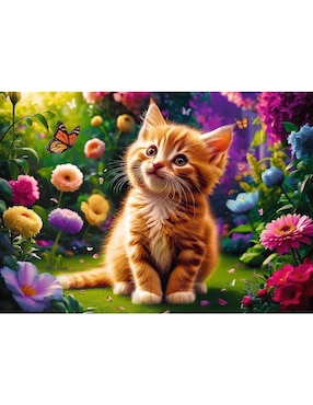 Rompecabezas Gatito Lindo Trefl 500 piezas