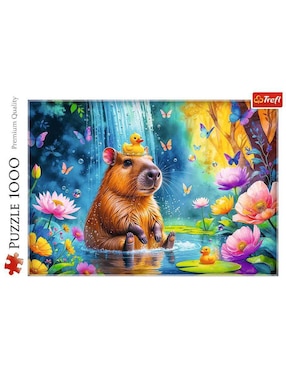 Rompecabezas animales Capibara Trefl 1000 piezas