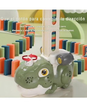 Tren dinodominó Xtellar juego didáctico para niño