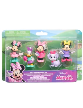 5 pack collectible mini figure set Minnie Minnie Mouse