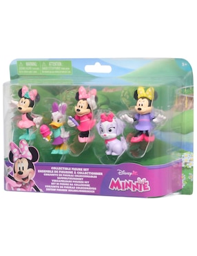 5 pack collectible mini figure set Minnie Minnie Mouse