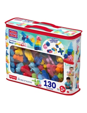 Mega Bloks Juguete de Construcción 130 Bloques 6139GU Bloques