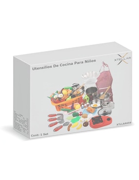 Utensilios de cocina Xtellar juego de rol para niños