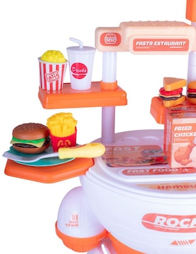 Maletín Fast Food Muytu juego de rol para niños