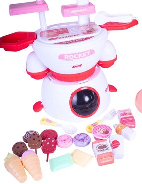 Maletin de juegos Pastelería Muytu juego de rol para niños