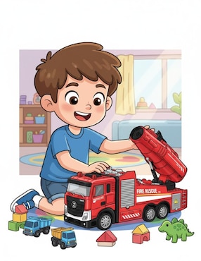Camión de bomberos Generica