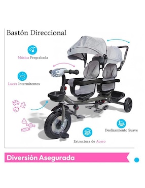 Triciclo The Baby Shop para niño