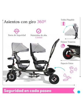 Triciclo The Baby Shop para niño