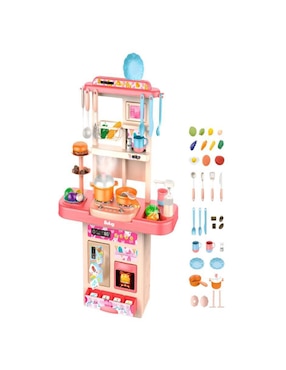 Set utensilios para cocina de juguete Belug con luz y sonido
