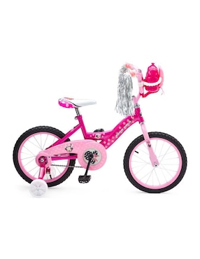 Bicicleta infantil Huffy rodada 16 Minnie para niña