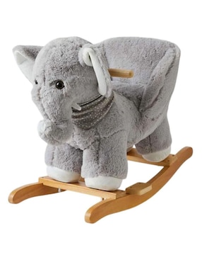 Balancín montable Vanlig trompy el elefante abrazable con sonido de batería unisex
