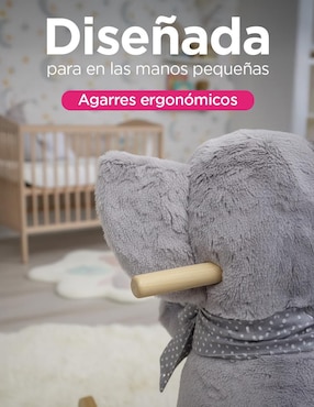 Balancín montable Vanlig trompy el elefante abrazable con sonido de batería unisex