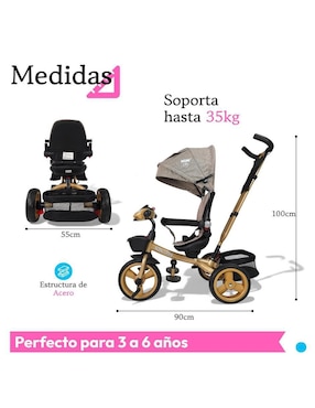 Triciclo The Baby Shop para niño