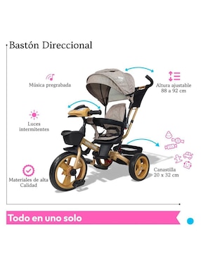 Triciclo The Baby Shop para niño