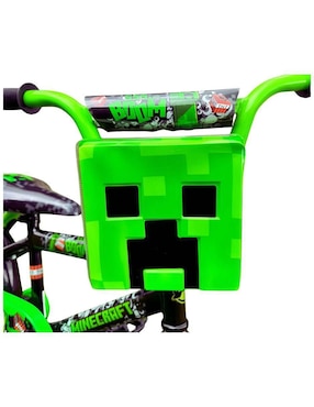 Bicicleta infantil Huffy rodada 16 Minecraft para niño