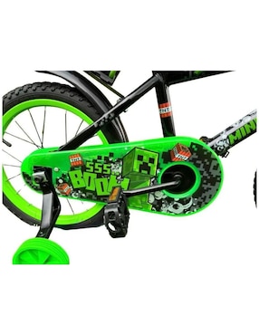 Bicicleta infantil Huffy rodada 16 Minecraft para niño